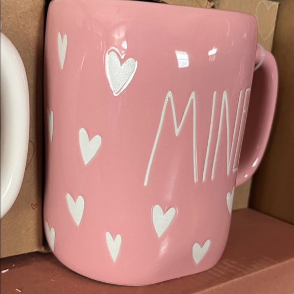 New Rae Dunn Yours & Mine Heart Mugs - Picture 9 of 15